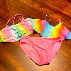 Girls two piece swimsuit